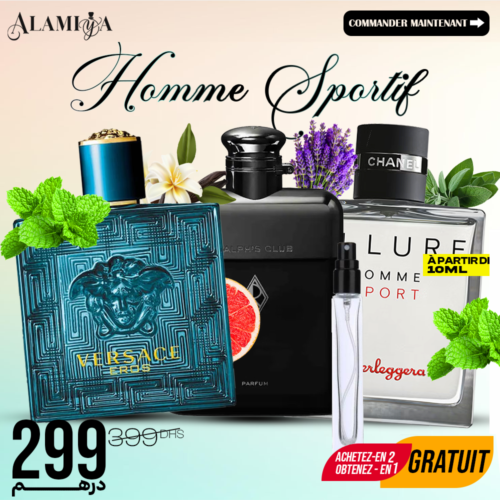Pack Homme Sportif