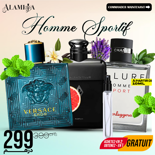 Pack Homme Sportif